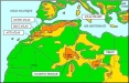 Le relief de l'Afrique du Nord