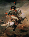 Officier de chasseur  cheval